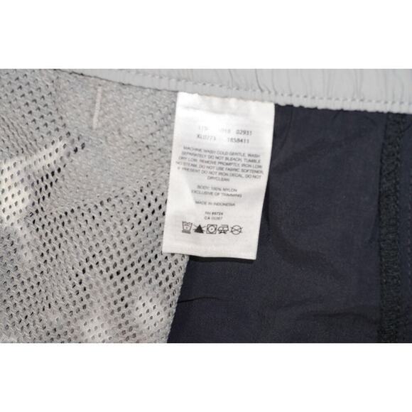 Columbia Men’s Swim Trunks Size L | Black Gray Drawstring Nylon Mesh Lined Board - Picture 7 of 11